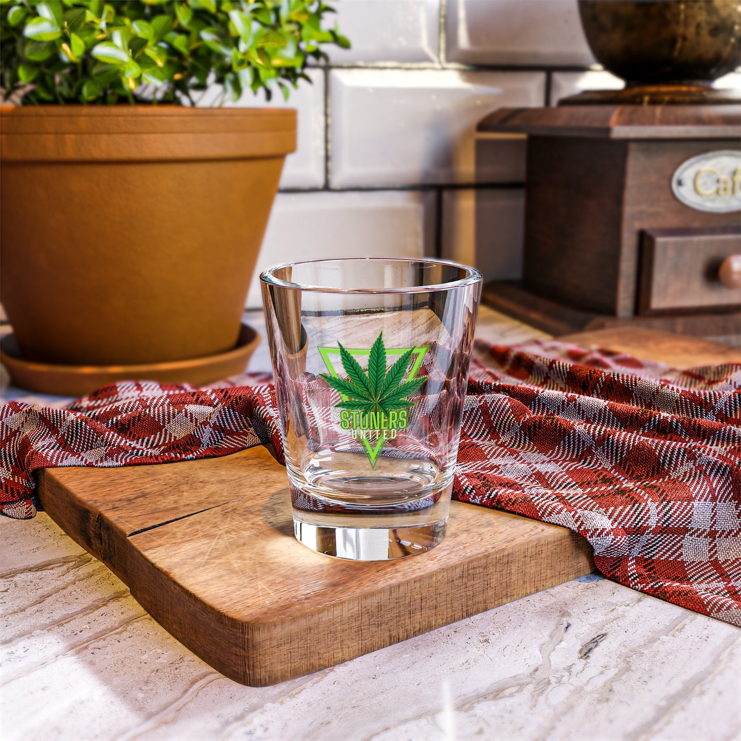 Stoners United Shot Glass