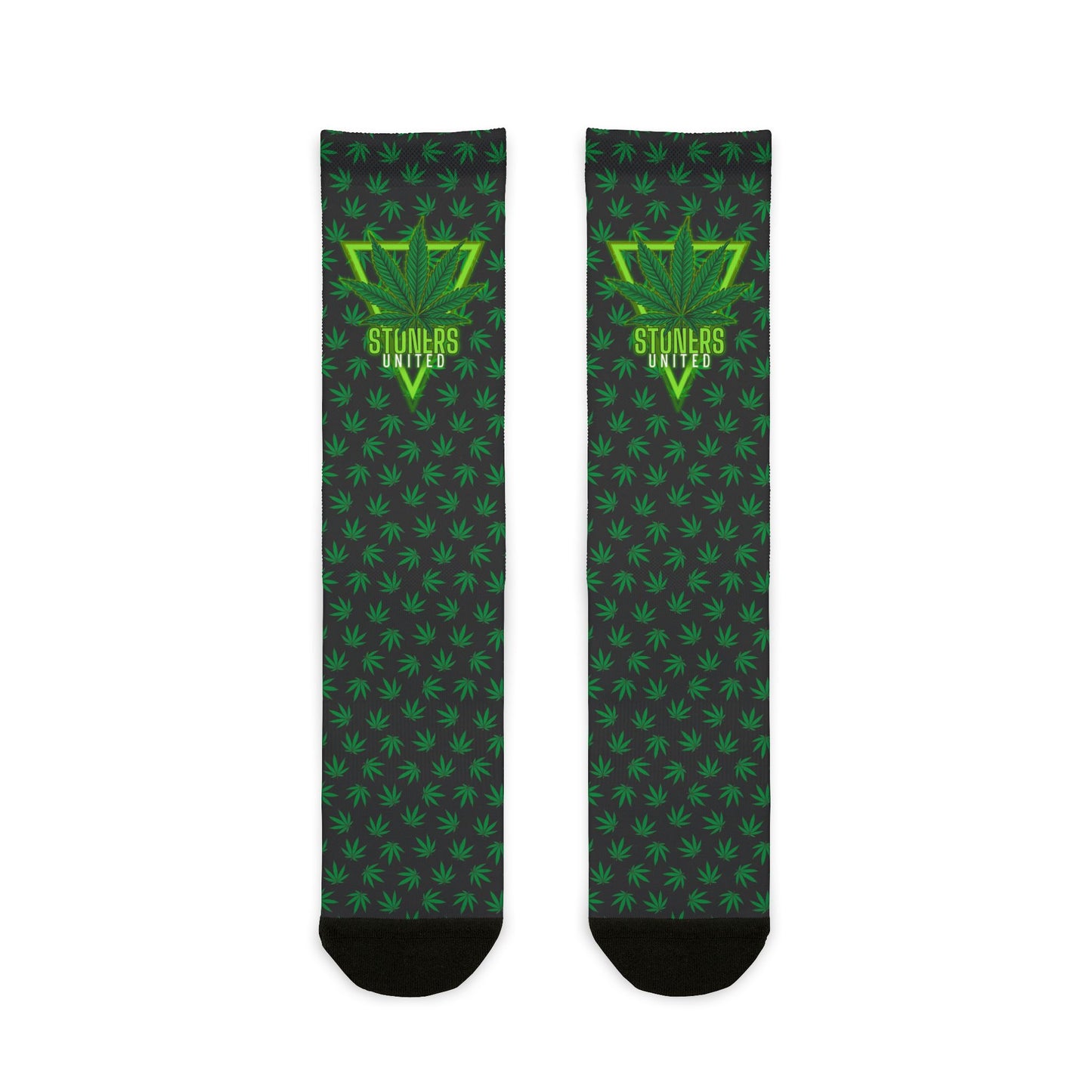 Stoners United Smoke Sesh Socks - Green